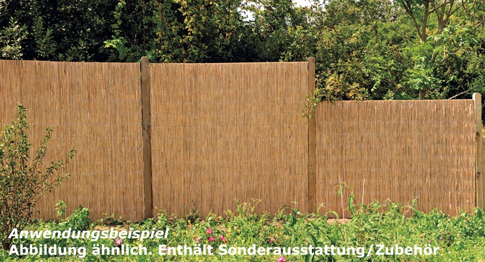 schilfzaun-ohne-rahmen-3 Hiss Reet Sichtschutz Schilfzaun Sichtschutzplatte