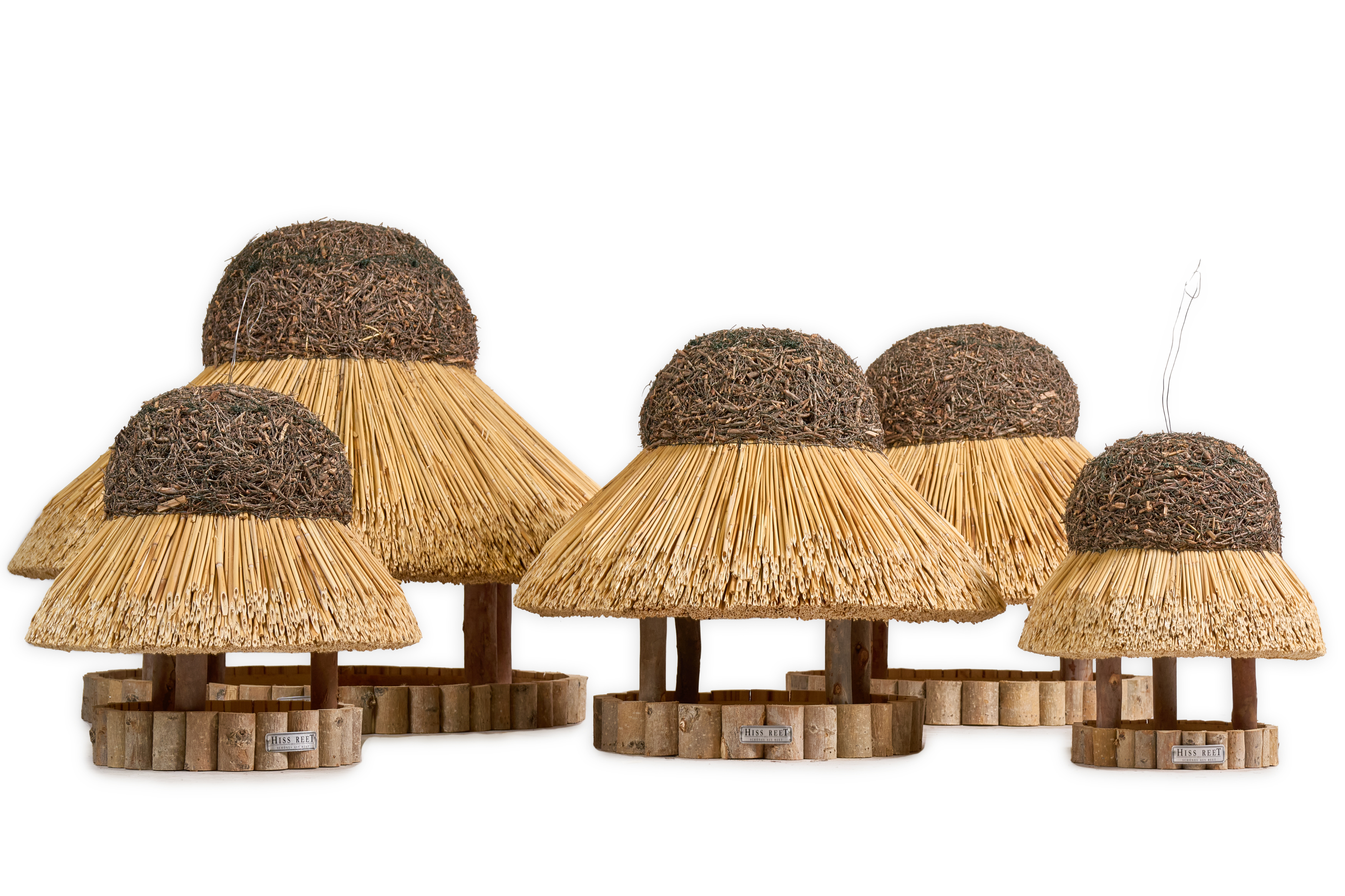Vogelhaus SYLT, Reetdach, rund Vogelhaus SYLT, Reetdach, rund
