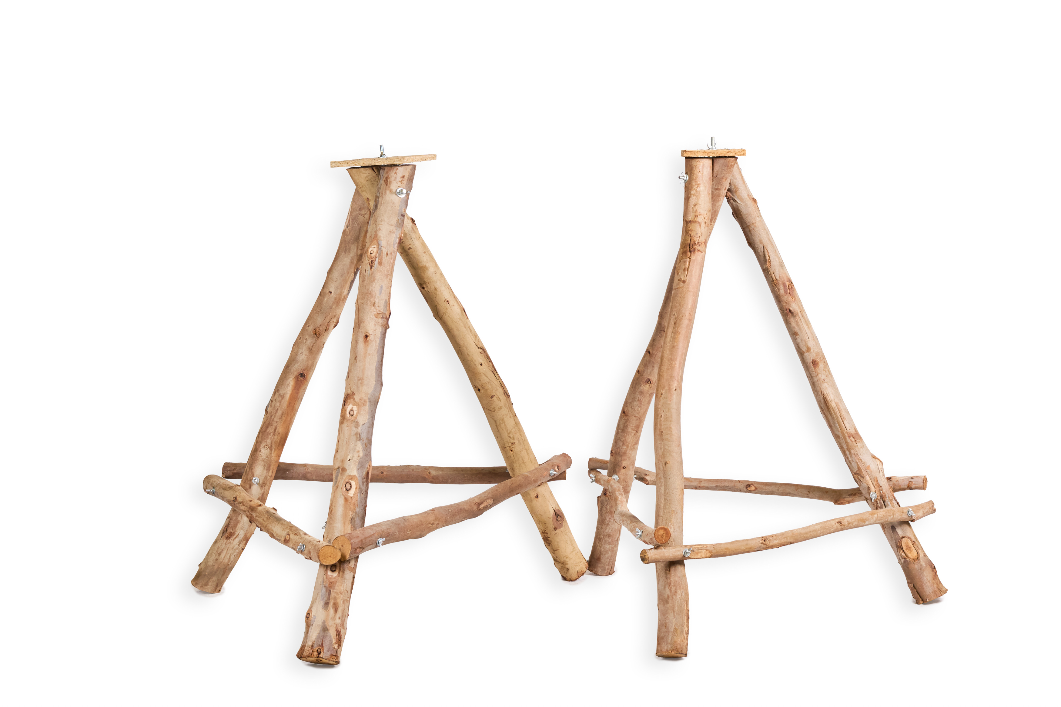 Dreibein Vogelhausständer Holz Dreibein Vogelhausständer Holz