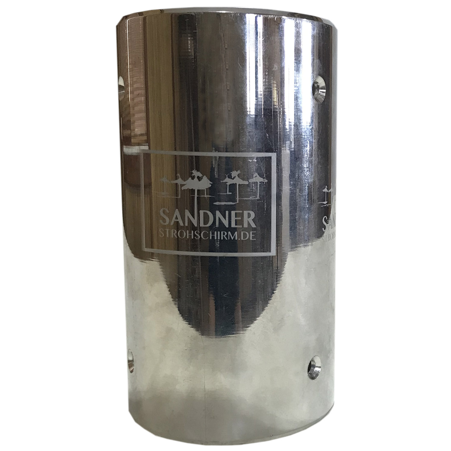 Pfostenhu-lse-Sandner_web Pfostenhülse Stabilisator für Sander Strohschirm